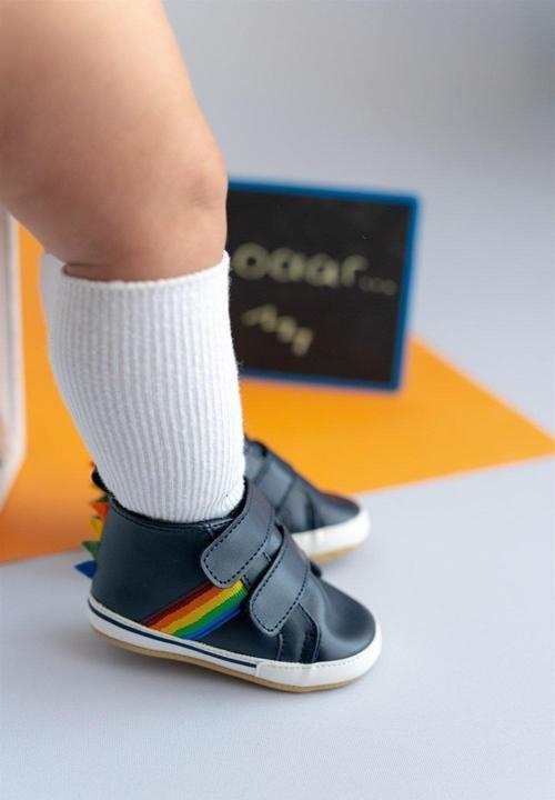 Dinazor Erkek Bebek Cırt Cırtlı Patik Yürüme Öncesi-G-2358