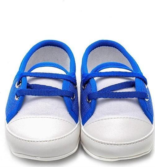 Bağcıklı Patik Mavi