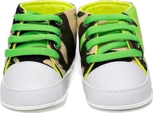 Bebek Kamuflaj Spor Patik Yeşil