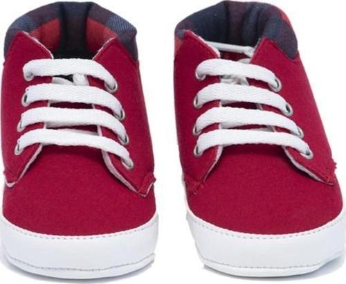 bağcıklı spor patik kırmızı