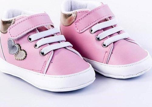 cırt cırtlı kalpli bot pembe