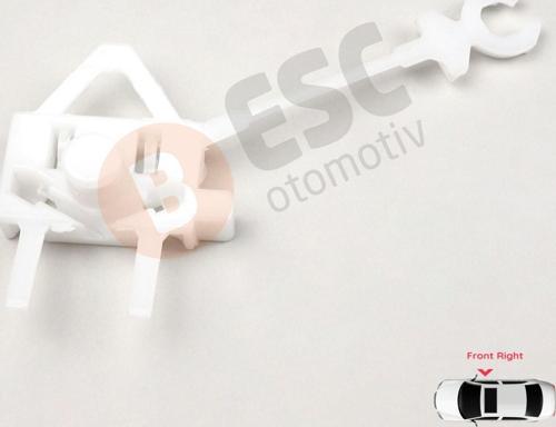 Fiat Doblo MK1 İçin Sağ Ön Cam Kriko Klipsi 51830869