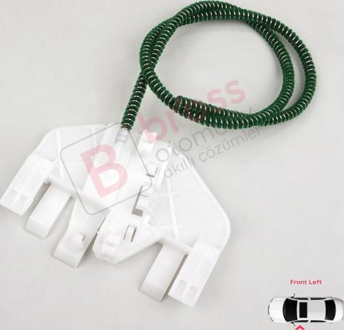 Jeep Liberty 2006-2007 Için Ön Sol Cam Kriko Klipsi Halatlı 125 00141l
