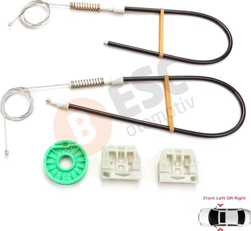 Maserati Quattroporte 2004-2011 için Ön Cam Kriko Seti 84934200