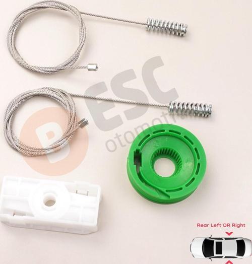 Mercedes W208 MK1 CC İçin Arka Cam Tamir Seti A2086700203
