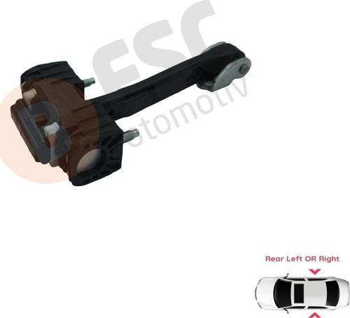 Peugeot 508 MK1 2010-2018 İçin Arka Sağ veya Sol Kapı Gergi Yayı 9670519680