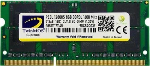 8Gb Ddr3 1600Mhz Cl16 1.35V Low Volt.Mdd3L8Gb1600N Notebook Ram