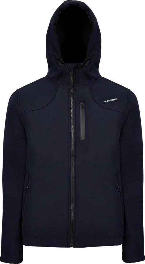 Softshell Kapşonlu Mont Lacivert Erkek Mont M1801TL