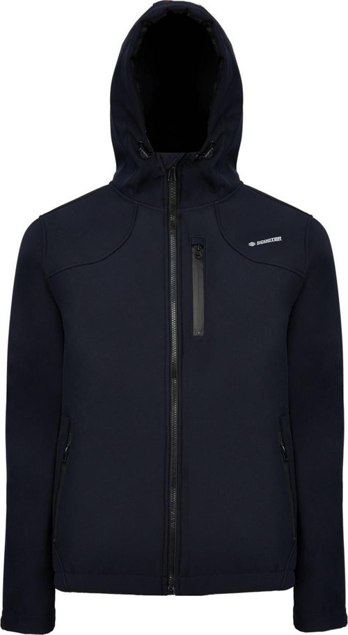 Softshell Kapşonlu Mont Lacivert Erkek Mont M1801TL