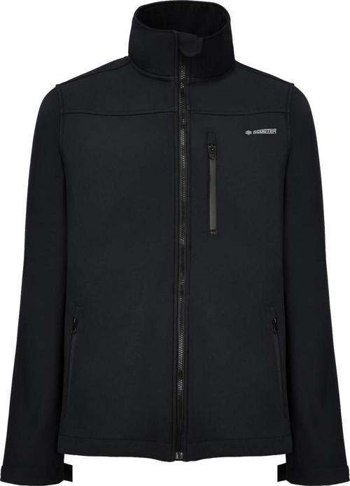 Softshell Yakalı Mont Siyah Erkek Mont M1802TS