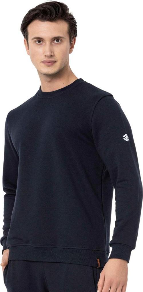 Bisiklet Yaka Lacivert Erkek Sweatshirt M1515TL