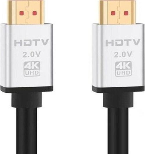 HDMİ KABLO 5 METRE 4K HDTV 2160P 18GBPS PREMİUM ALTIN KAPLAMA UÇ YÜKSEK HIZLI AKTARIM PLAZMA LCD PC SES EKİPMANLARI