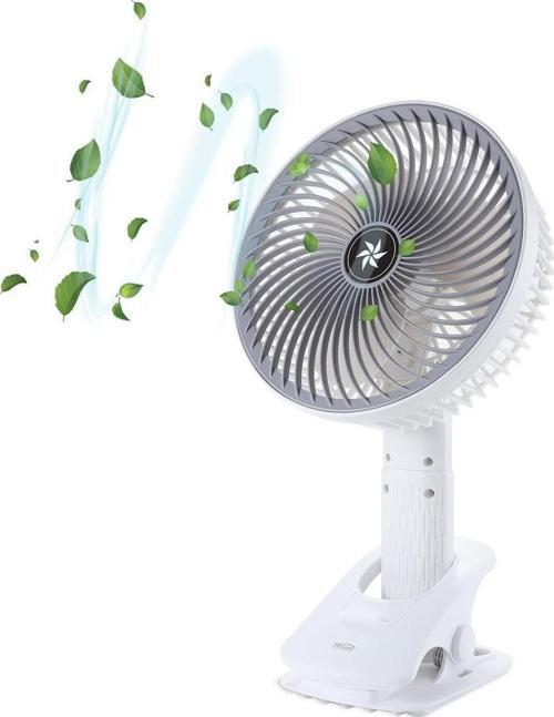 HP62 Yüksek Performanslı Pratik Taşınabilir Şarj Edilebilir 3 Kademeli Masaüstü Fan