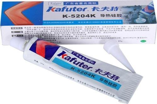 KAFUTER K-5204K CPU İÇİN TERMAL İLETKEN YAPIŞTIRICI 1.6W M.K 80 GR