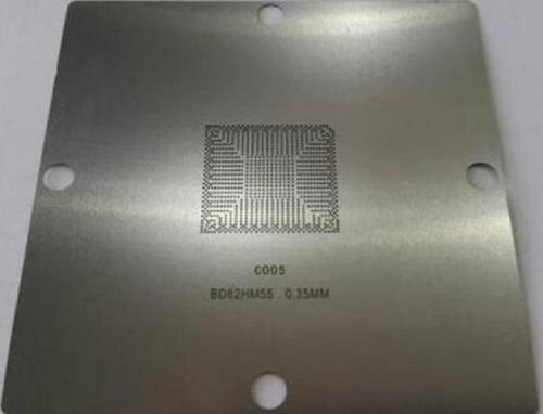 90X90 BD82HM55 BD82HM57 BD82PM55 BD82QM57 KALIP STENCİL 0.35 MM