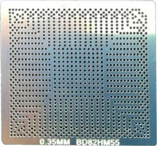 KALIP STENCİL BD82HM55 BD82HM57 BD82PM55 BD82QM57 0,35 MM