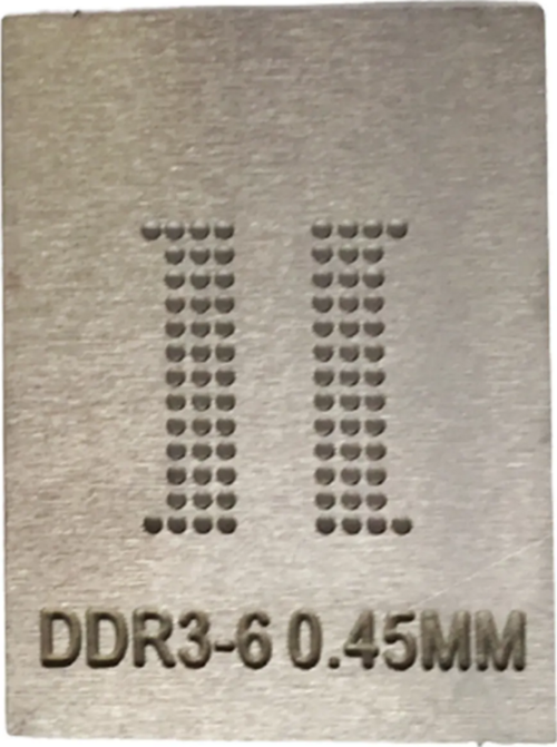 KALIP STENCİL DDR3-6 0,45 MM