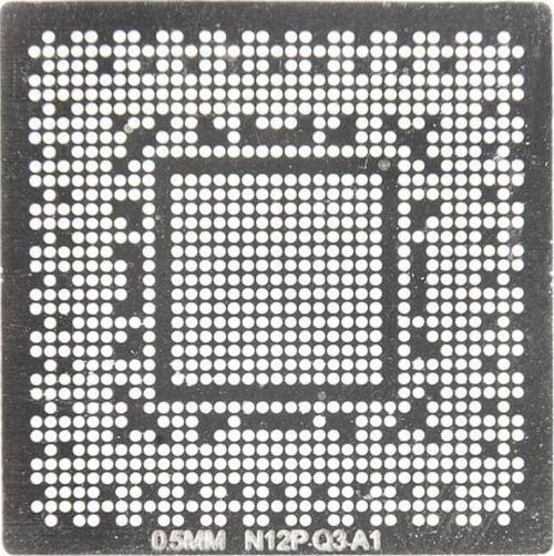 KALIP STENCİL N12P-Q3-A1 N12P-Q1-A1 N12E-GE-A1 N12E-GE2-A1 0,5 MM