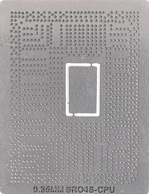 KALIP STENCİL SR04S-CPU İ3-2310M SR0VQ 2117U CORE İ3 0.35 İŞLEMCİ KALIBI