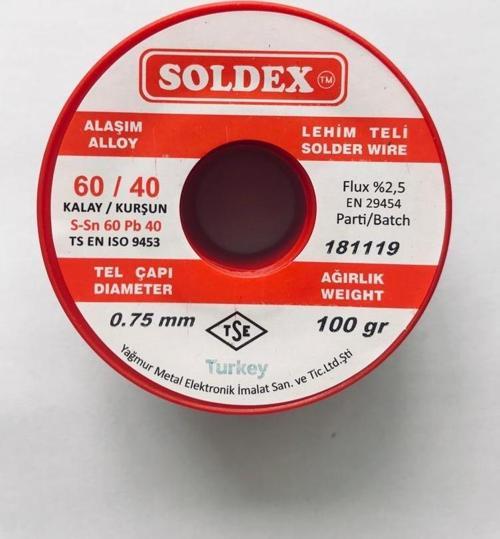 0,75 MM 100 GR.LEHİM ATMA TELİ