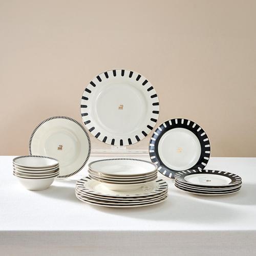 Elegance Bone 50.Yıl İmza Koleksiyonu Kore 24 Parça 6 Kişilik Yemek Takımı
