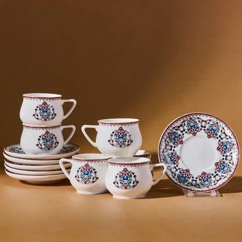 Nakkaş 6 Kişilik Kahve Fincan Takımı 100 ml
