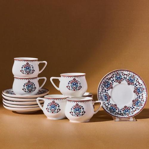 Nakkaş 6 Kişilik Kahve Fincanı Takımı 100 ml