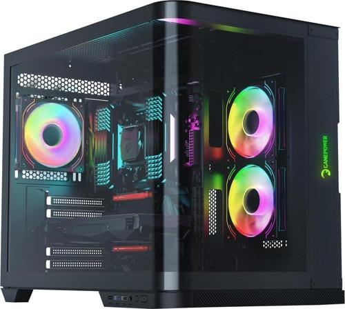 Warcry Vertex ARGB Kavisli Temper Cam TYPE-C ATX Gaming Kasa
