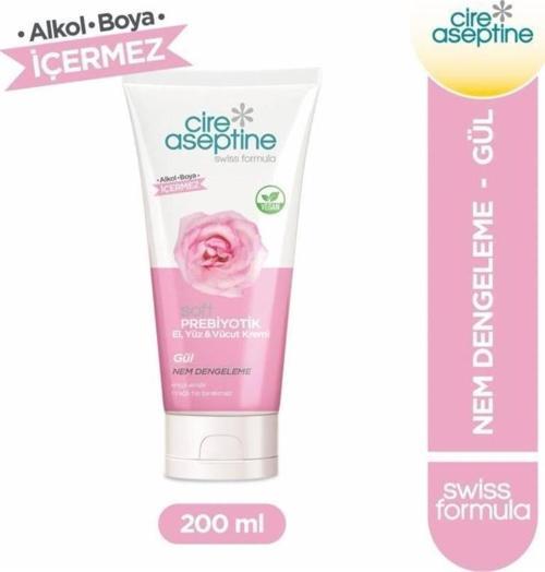 Soft Prebiyotik Gül El,Yüz ve Vücut Kremi 200 Ml