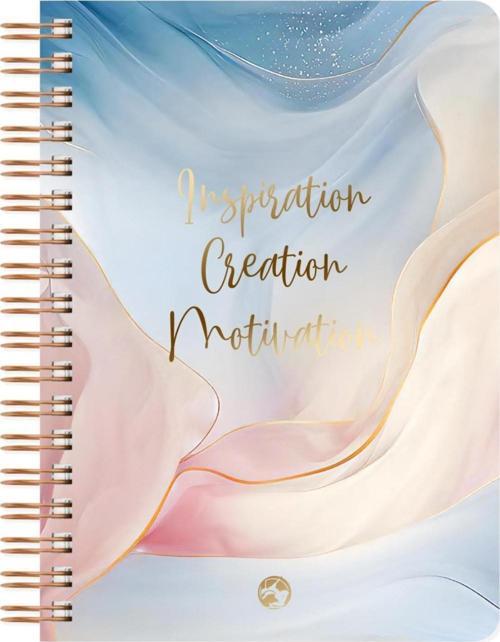 Marble Spiralli Defter Kareli Inspiration 17x24 cm