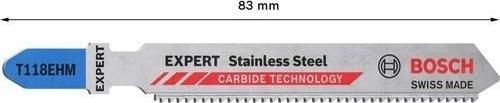 Expert 'stainless Steel' T 118 Ehm Dekupaj Testere Bıçağı 3 Parça