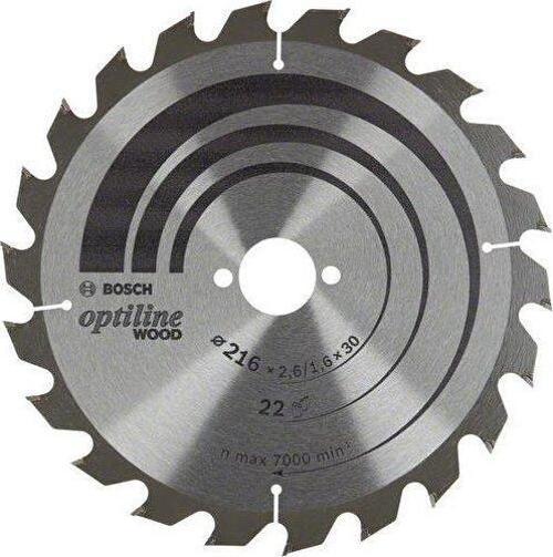 Optiline Ahşap 216 x 30 mm 22 Diş Daire Testere Bıçağı 2608838410