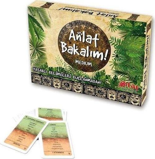 İkili Anlat Bakalım Oyun Kartı 1067253