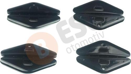 Chevrolet İçin 4 Adet Ön Kapı Pencere Kılavuzu 12353912, 20487630