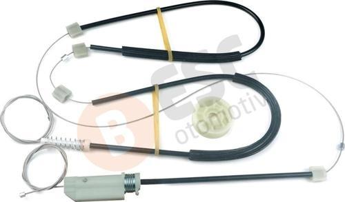 Audi TT Tipi 8J MK2 2006-2014 İçin Ön Sağ Kapı Elektrikli Cam İndirme Kaldırma Kriko Tamir Seti
