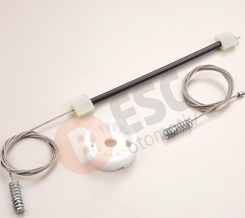 BMW 5 Series E60 E61 İçin Sol Arka Kapı Cam Kriko Seti 7075673