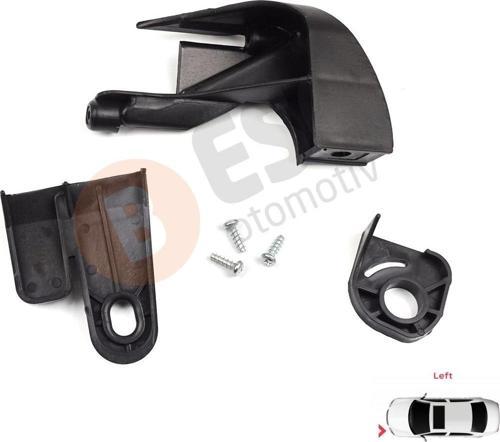 Fiat Fiorino MK3 Citroen Nemo Peugeot Bipper 2007-2020 6212F4 İçin Sol Ön Far Ayak Tamir Seti 