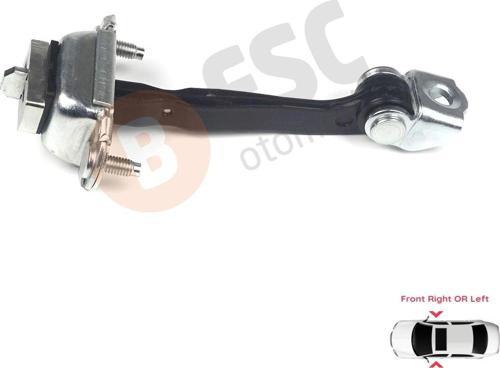 Ford Fiesta MK5 JH JD Fusion JU Fusion İçin Ön Sağ veya Sol Kapı Gergi Yayı 5S6AA23500AB 