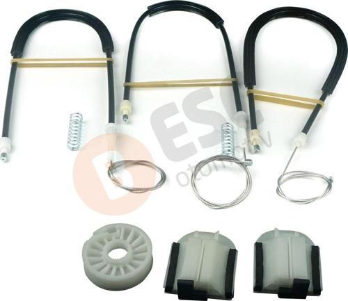Ford Mondeo MK4 2008-2014 İçin Ön Sağ Cam Kriko Tamir Seti