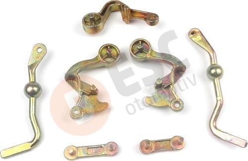 Mercedes W124 W201 A124 C124 S124 İçin Sağ Sol Yan Ayna Ayar Kumanda Tamir Kol Takımı