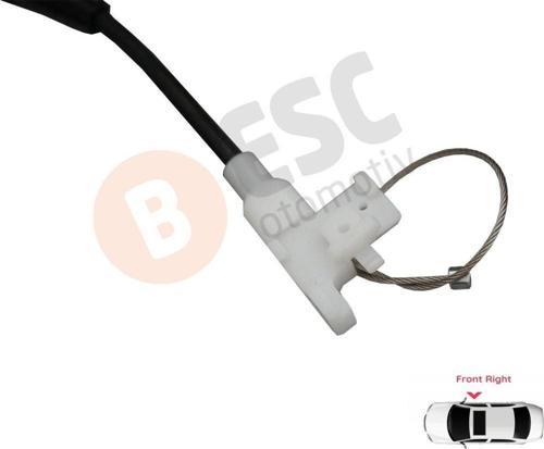 Nissan Terrano 2 93 05 4/5 Kapı İçin Sağ Ön Cam Kriko Tamir Seti