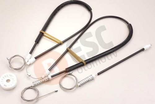 Peugeot 206 Cabriolet İçin Ön Sağ Kapı Cam Mekanizması Seti