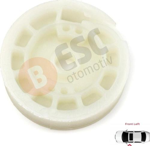 Peugeot 306 1993-2002 İçin Sol Ön Cam Kriko Tamir Makarası