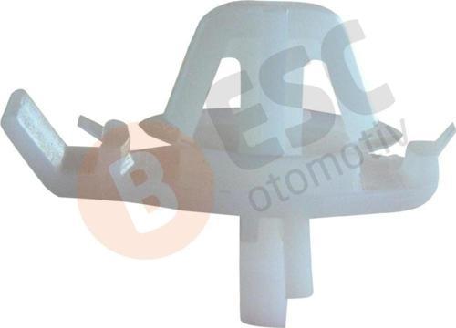 Mercedes için 10 Adet Çeyrek Panel Kalıp Klipsi 001 988 63 81