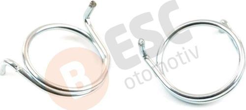 Mercedes için 2 Parça Kapı Kilidi Aktüatör Yayları Çap: 15 mm