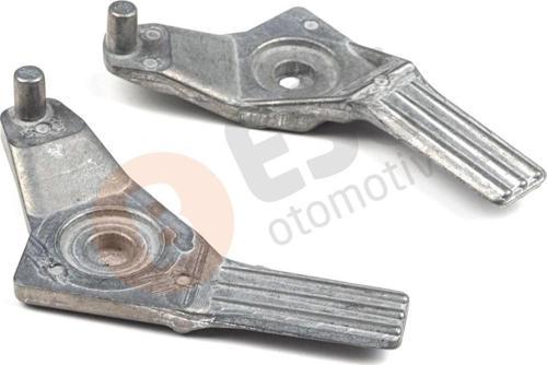 Mercedes İçin Arka Perde Güneşlik Köşe Metal Parça Takımı