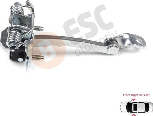 Renault Clio MK1 2 3 Symbol Thalia MK1 İçin Ön Sağ veya Sol Kapı Gergi Yayı 7700842857