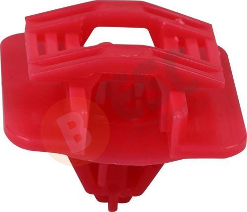 Renault için 10 Adet Yan Çıta Klipsi Kırmızı