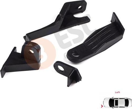 Toyota Corolla MK11 4-Kapı Sedan 2014-2016 8115002E60 İçin Sol Ön Far Ayak Tamir Seti