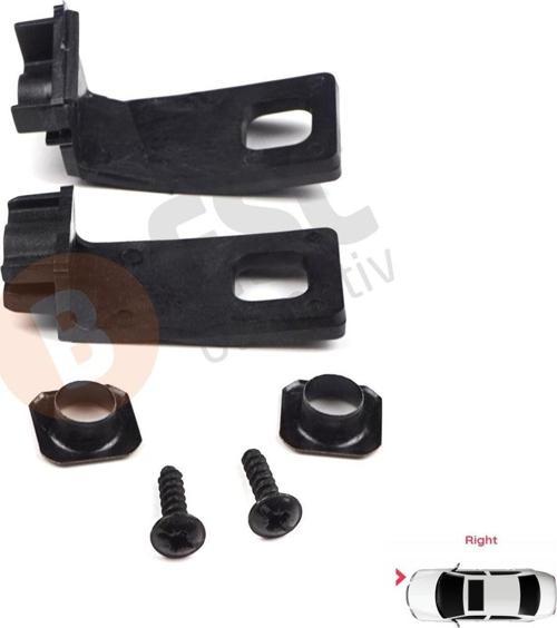 VW Golf MK4 A4 1J HB Sedan Estate 1997-2006 1J0998226 İçin Sağ Ön Far Ayak Tamir Seti